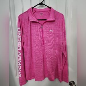 Under Armour Womens Tech Vent 1/4 Zip Top, Size XL